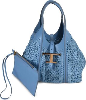 Tod's leather tote bag - Blue