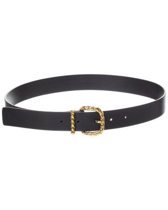 Bottega Veneta Coaxial Leather Belt