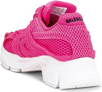 Balenciaga Womens Phantom Sneakers Pink Rubber Sole
