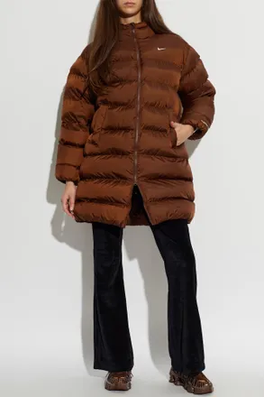 Nike Padded Jacket From The Therma-Fit Range, Womens, Brown