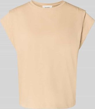 BA&SH T-Shirt mit Kapp&auml;rmeln Modell PIO in Sand, Gr&ouml;&szlig;e M