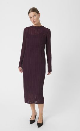 Soaked In Luxury Jurk SLLaisa Jurk A-shape wine