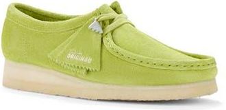 Clarks Wallabee Chukka Boot in Lime Suede at Nordstrom Rack, Size 7.5