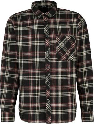 Stoic MMXX. Nacka Flanel Shirt Hemd f&uuml;r Herren | grau