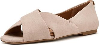 Gentle Souls Whoebe Womens Dress Flat Shoes Mushroom Suede : 9.5 M, Leather