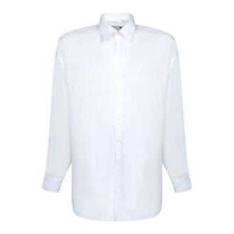 Costumein White Linen Shirt Casual Style - male - Costumein - Formal Shirts - White - 2XL - Shirts