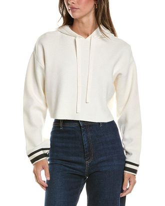3.1 Phillip Lim Cropped Wool-Blend Hoodie