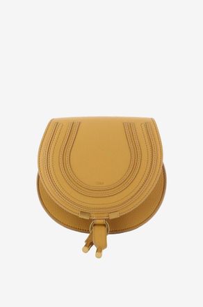 Chlo&eacute; Schultertasche aus genarbtem Leder Marcie Small