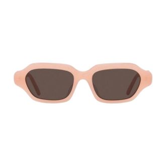 Loewe LW40157U72E Rectangle Full Rim Sunglasses - Pink