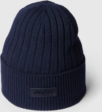 Gucci Rib Knit Wool Hat, Size Medium