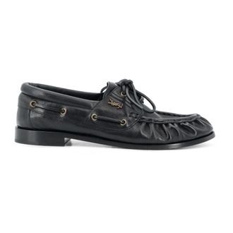Saint Laurent Heren, Schoenen, Zwart, Maat: 42 EU Leer