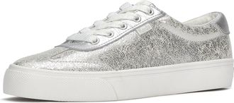 Keds Womens Jktoe-8 Fashion Sneaker, Silver Distressed Metallic Leather, 4.5 UK