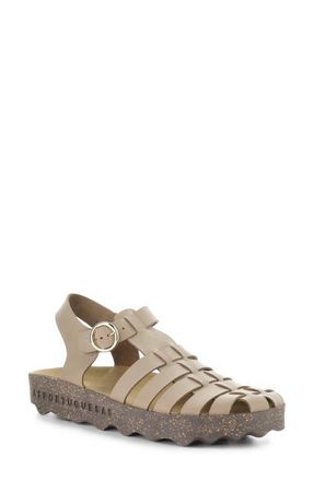 FLY London Calix Slingback Fisherman Sandal at Nordstrom, Size 10-10.5Us