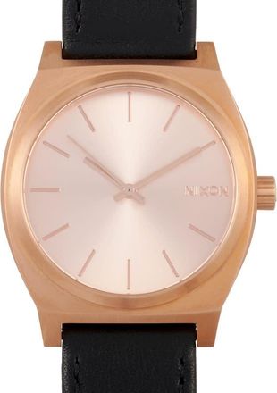 Nixon Time Teller Quartz Rose Dial Ladies Watch A045-1932-00