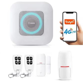 OEM Alarma Inal&aacute;mbrica Gsm Con Sirena Tuya Smart En Polaco Para Tarjeta Sim