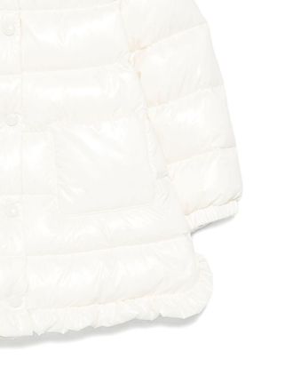 Moncler Girls Down Jacket White Padded