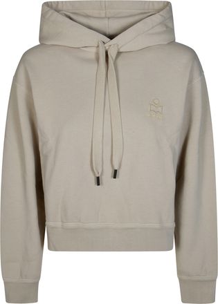 Isabel Marant Salmy-Gz Cropped Hooded Sweatshirt