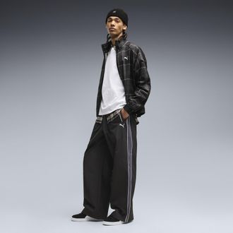 Puma Pantaloni sportivi T7 oversize da uomo, Abbigliamento, Nero, XXL