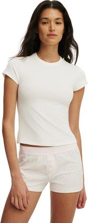 Cotton On Womens Dreamy Soft Baby Tee in Coconut Milk at Nordstrom, Size Xx-Small