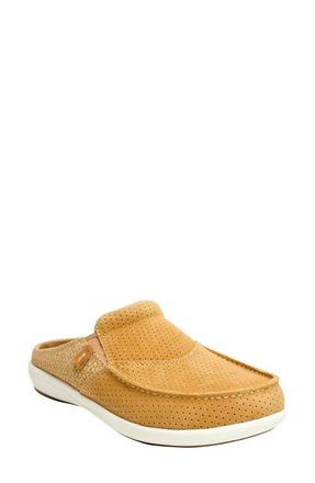 Revitalign Siesta Orthotic Clog Sneaker in Brown Sugar at Nordstrom, Size 10