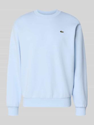 Lacoste Regular Fit Sweatshirt aus Baumwoll-Mix in Hellblau, Gr&ouml;&szlig;e XXXL