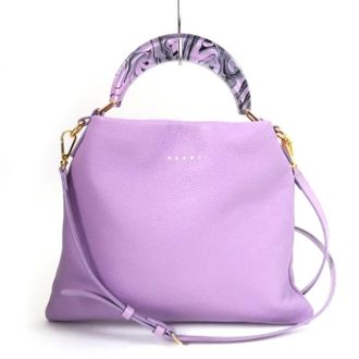 Marni Pre-owned Handbags, female, Purple, Size: ONE SIZE Pre-owned Handbag