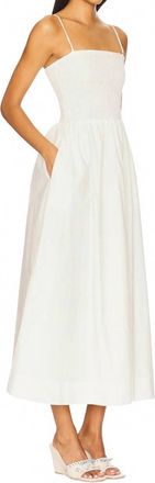 Mikoh Swimwear Talisa Dress In Bone