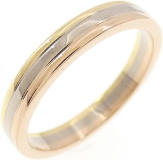 Cartier Pink Gold White Gold Yellow Gold Yellow Gold (18K) Pink Gold (18K) White Gold (18K) Band Ring (Pre-Owned)