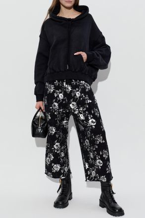 R13 Hoodie, Womens, Black