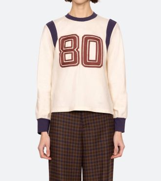 Sea New York Arissa Long Sleeve Shirt In Natural Multi