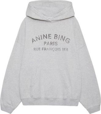 Anine Bing Hoodies - Dames - Hoodies - Grijs - M - Hoodies & sweatvesten