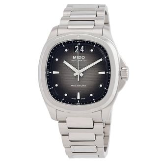 Mido Multifort TV Big Date Automatic Grey Dial Mens Watch M0495261108100