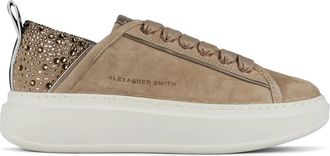 Alexander Smith Wembley Sneaker - Dames - Sneakers - Bruin - 41 EU - Leer - Schoenen