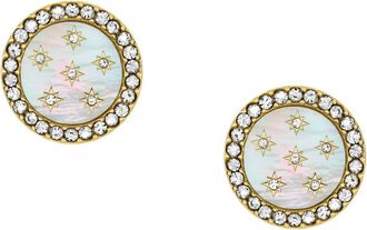 Fossil Earrings - Dames - Oorbellen - Geel - ONE Size - Accessoires