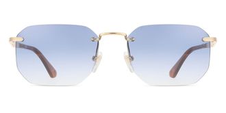 Police SPLF69 0348 Mens Sunglasses Rose-Gold Size 55