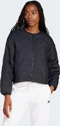 adidas Nuganic - Giacca nera termica-Nero