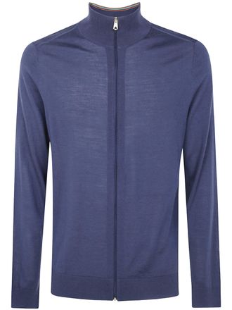 Paul Smith Sweater Zip Thru Mens Cardigan Zip Thru