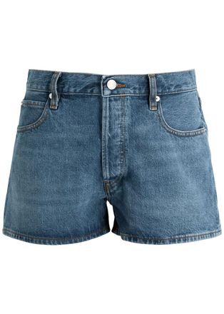 Frame Denim The Hang Denim Shorts - Blue - 29 (W29 / UK12 / M)
