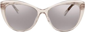 Versace Grey Gradient Mirror Cat Eye Ladies Sunglasses VE4348 52706V 57