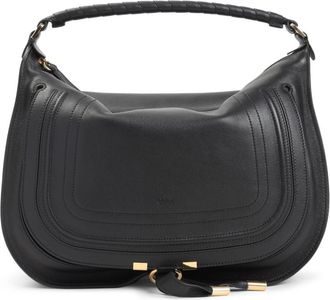 Chlo&eacute; Black Marcie Shoulder Bag