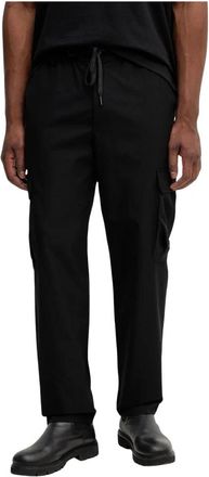 Versace Jeans Couture Couture Technische Cargo Broek - Heren - Straight fit broeken - Zwart - XL - Polyester - Broeken