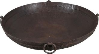 Biscottini International Antiguo Contenedor De Hierro Forjado