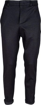 Dondup Chino Broek met Geldzak - Heren - Slim Fit Broeken - Zwart - W38 - Katoen - Broeken