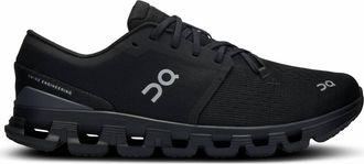 On Running Mens Cloud X 4 Running Shoe In Black Eclipse