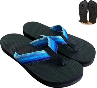 Generic Dickflops Flip Flops, Funny Slides Comfort Outdoor Athletic Thong Sandal Slippers Penis Flip Flops Novelty Funny Gift Penis Slippers (Blue, Adult, Wom