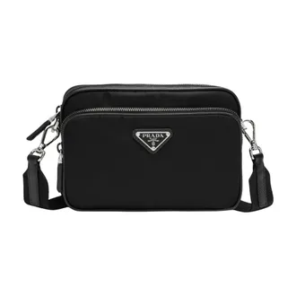 Prada Borsa a Tracolla - male - Prada - Cross Body Bags - Black - ONE SIZE - Bags