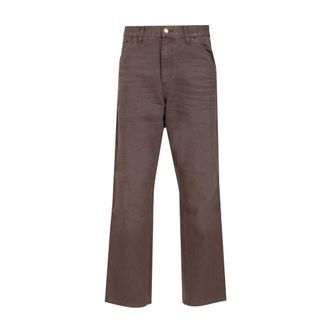 Carhartt Work in Progress Heren, Jeans, Bruin, Maat: W32 Katoen