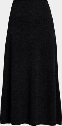 Fabiana Filippi Knit Wool-Blend Midi Skirt
