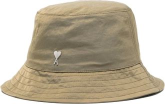 Ami Cappello bucket con logo - Verde