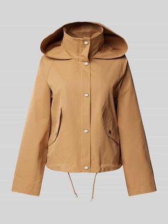 HUGO BOSS Jacke mit Stehkragen Modell Carbora2 in Camel, Gr&ouml;&szlig;e 46